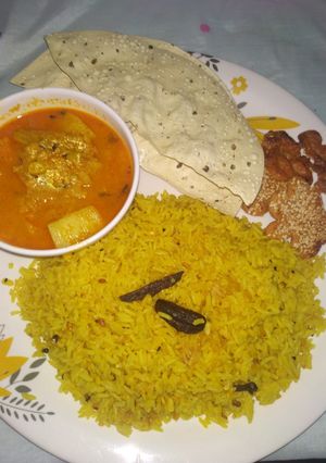 A picture of MoongdalKhichdi.