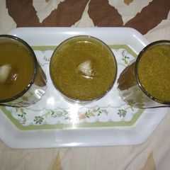 A picture of Jaljeera masala soda.
