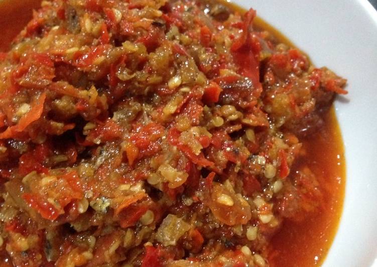 Sambel roa sedap mantab