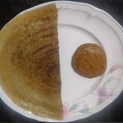 A picture of Pearl millet crispy dosa.