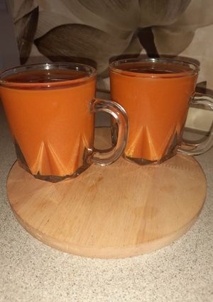 عکسی از دستور آب هویج