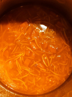 Una foto de Sopa de Zanahoria y Patatas a la Mantequilla