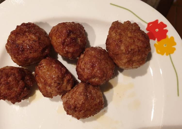 Polpette gusto tacos senza uova