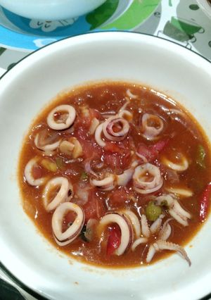 Foto resep Cumi asam manis simpel