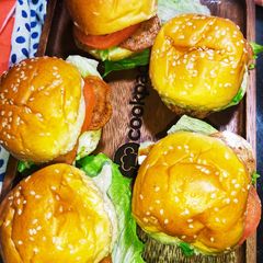 A picture of Pepperoni Mini Burger 🍔.