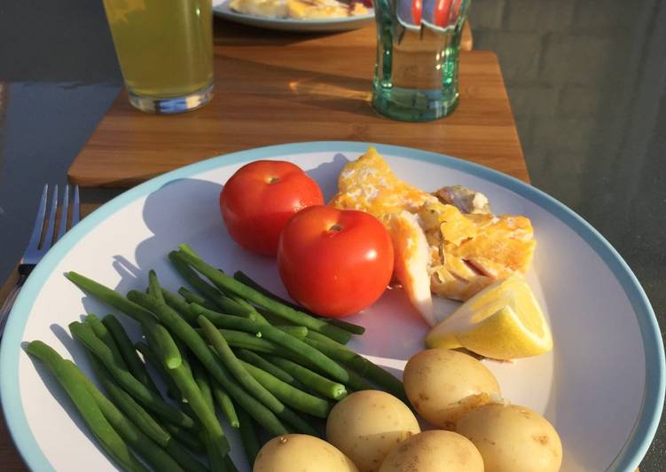 Simple Way to Prepare Homemade Healthy smoked haddock dinner