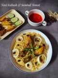Nasi Kabsah Ayam & Sambal Tomat