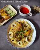Nasi Kabsah Ayam & Sambal Tomat