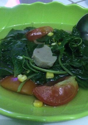 Foto resep Sayur bayam