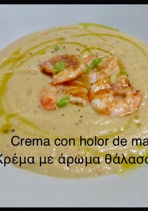 Φωτογραφία της συνταγής Θαλασσινή βελούδινη κρέμα!