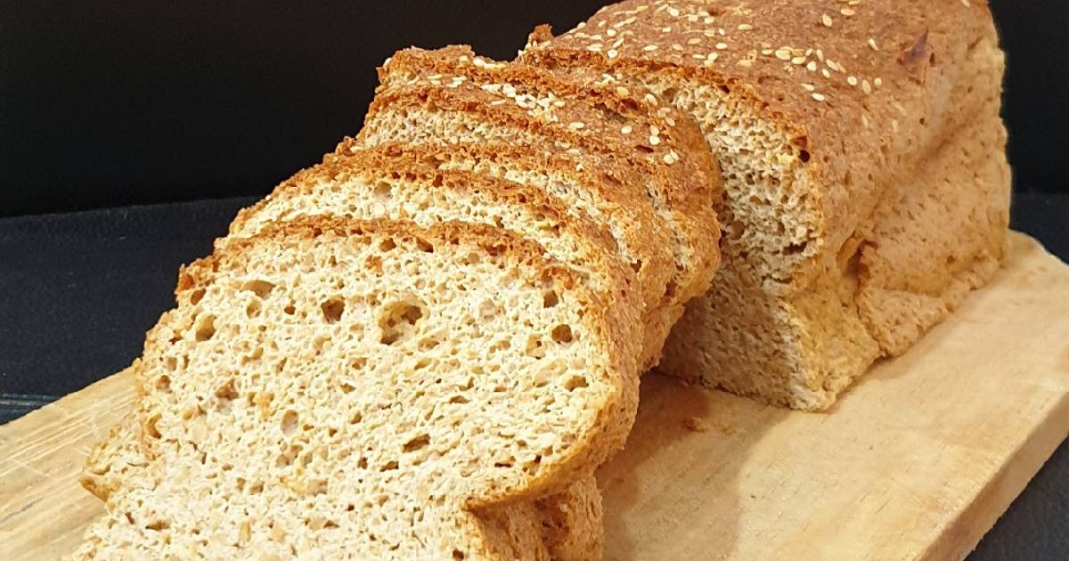 Resep Keto Flaxseed Yeast Bread (OUTDATED, lihat versi baru) Ketopad