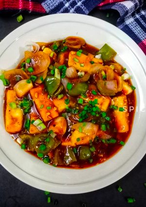 A picture of Paneer Chilli Gravy.