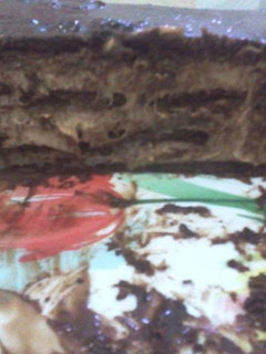 Una foto de Torta de chocolinas o chocotorta