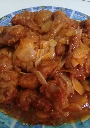 Foto resep Ayam asem manis
