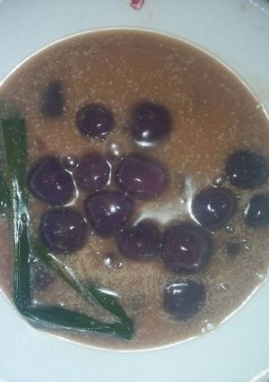 Foto resep Bubur Candil ubi ungu / Candil biji salak
