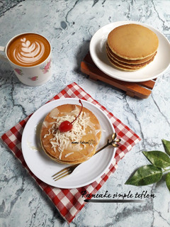 Foto resep Pancake simple teflon