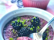 Une photo de verrine dessert
