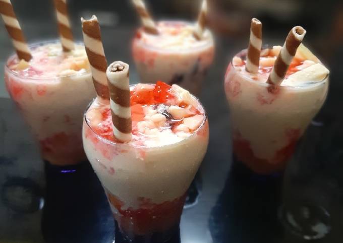 Recipe of Ultimate Mix fruit Custard