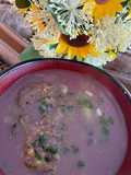 Taro Soup with Crab Roe