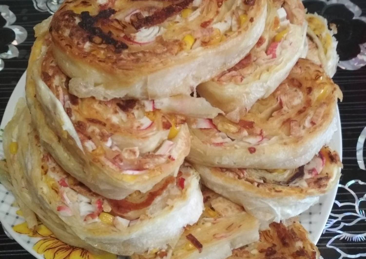 Лаваш С Крабовыми Палочками Фото Рецепт