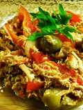 Pollo a la veracruzana