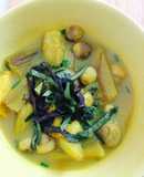 Chuối đậu chay (kiểu nấu Ốc chuối đậu)