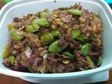 Sambal tempe,pete,kecombrang