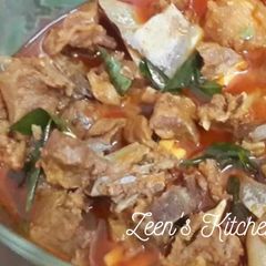A picture of Breakfast Mutton Masala.