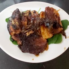 A picture of My Belly Pork with Oyster Sauce.😃#Supper#sidedish#mainmeal.