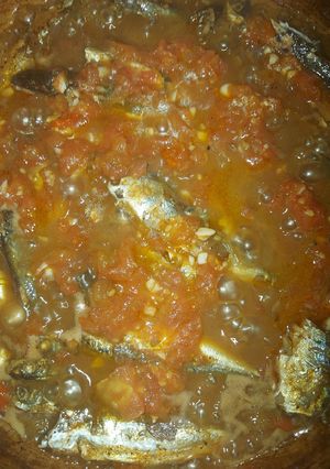 Hình của món Cá nục kho nước mía.