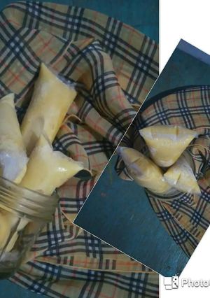 Foto resep 🌿Es lilin kuah kolak 🌿