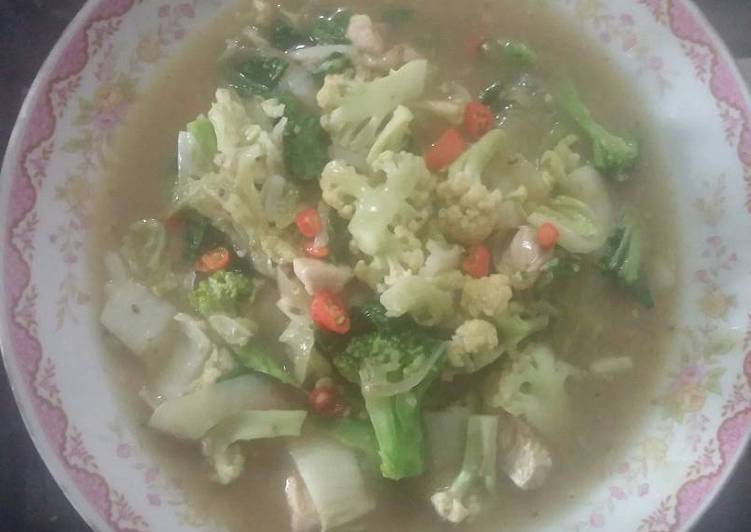 Capcay sayur campur