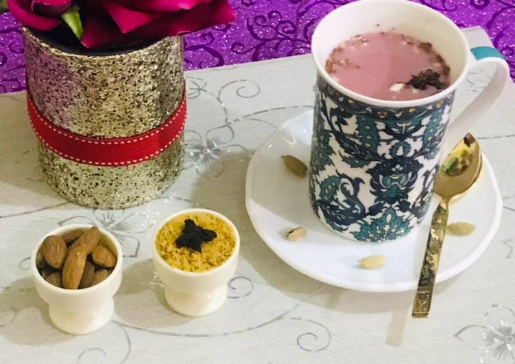 How to Prepare Perfect Pink (Kashmiri)tea