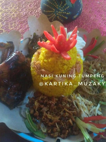 Cara Mudah Menyiapkan Resep 43. Nasi kuning tumpeng mini yang  Bikin Ketagihan Anti Ribet, Sempurna