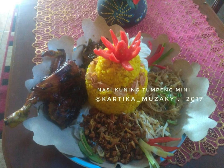 Cara Mudah Menyiapkan Resep 43. Nasi kuning tumpeng mini yang  Bikin Ketagihan Anti Ribet, Sempurna