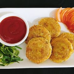 A picture of Desi Style Shami kabab 😍🤩.