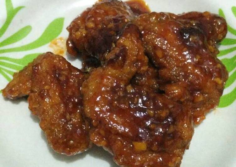 10 Resep: Honey Spicy Wings Anti Ribet!