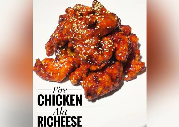 Fire Chicken Ala Richeese 🔥