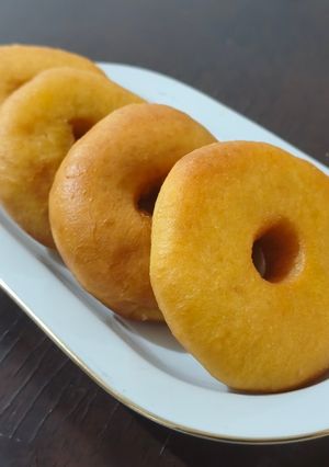 Foto resep Donat Labu (Pumpkin Donut)