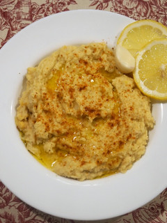 Una foto de Hummus de garbanzos en 5 minutos