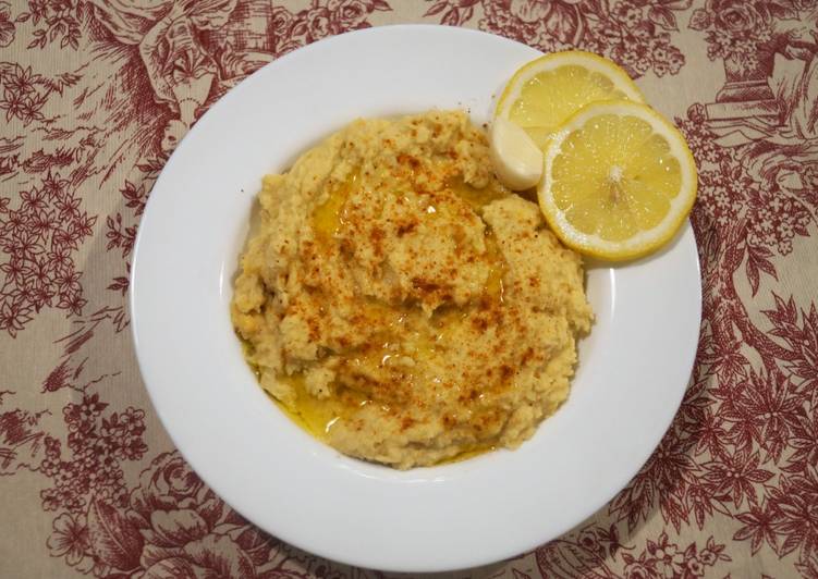 Hummus de garbanzos en 5 minutos