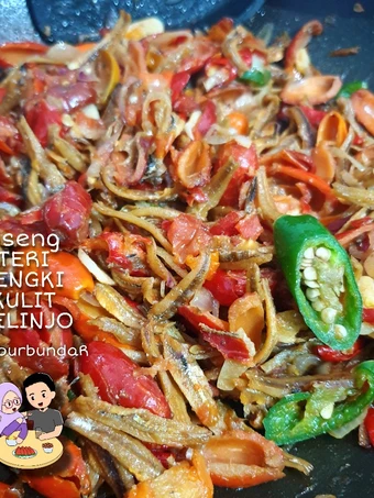 Langkah Gampang Membikin Resep Oseng Teri Jengki Kulit Melinjo yang Lezat Sekali Anti Ribet, Lezat