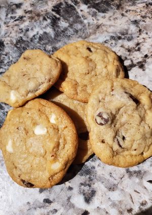 A picture of Double Chocolate Chip Cookies.