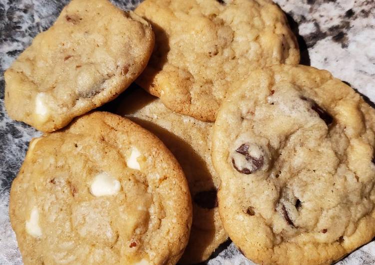 Steps to Prepare Quick Double Chocolate Chip Cookies