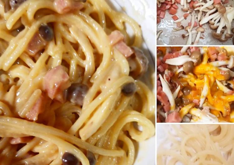 Resep Spaghetti Carbonara Super Creamy Anti Gagal