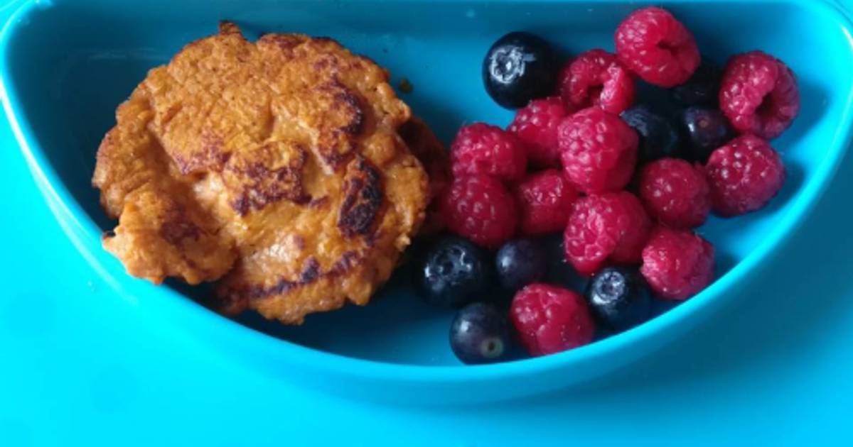 Resep MPASI Sweet Potato Pancakes (no dairy) oleh Diana Riasari - Cookpad