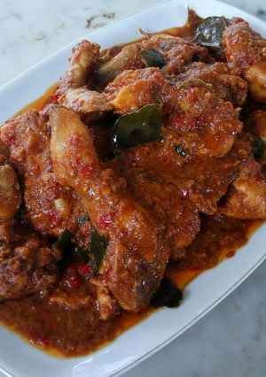 Foto resep Ayam merah masak bumbu Bali