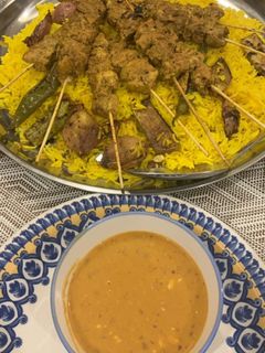 صورة لوصفة شيش طاووق بالكاري