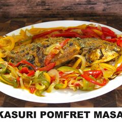 A picture of Kasuri Pomfret Masala.