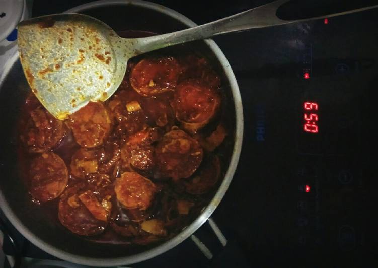 Rolade Sapi bumbu rendang